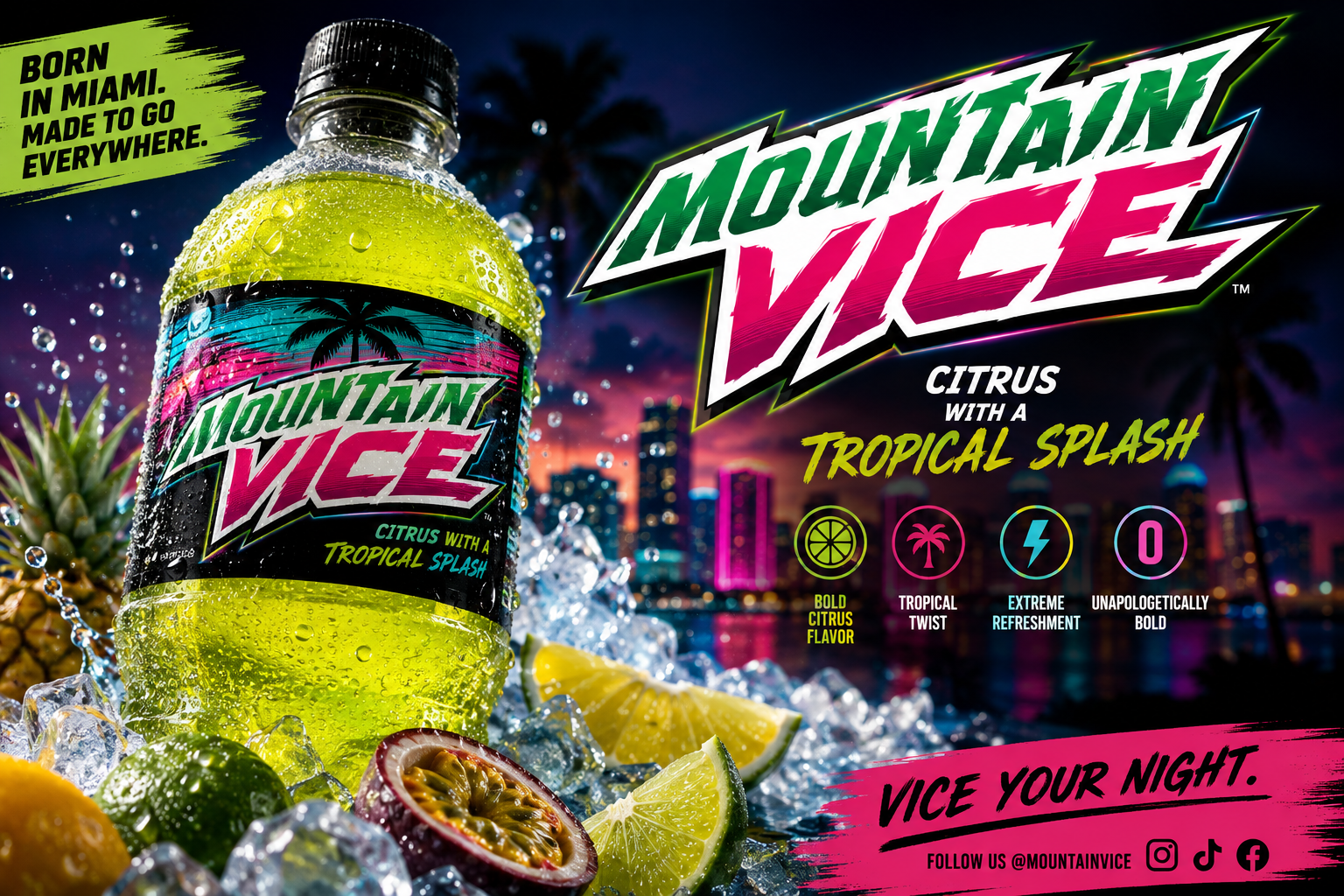 Mountain Vice Citrus With A Tropical Splash